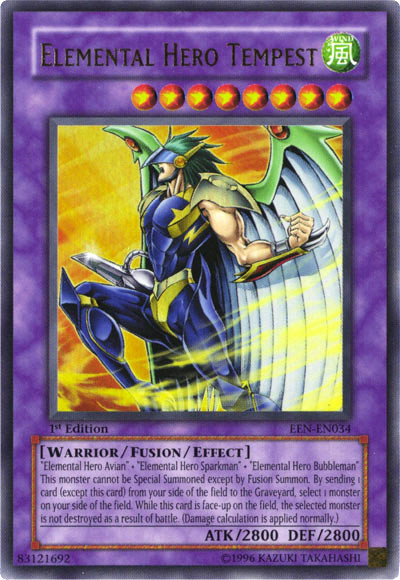 Elemental Hero Tempest [EEN-EN034] Ultra Rare | Game Master's Emporium (The New GME)