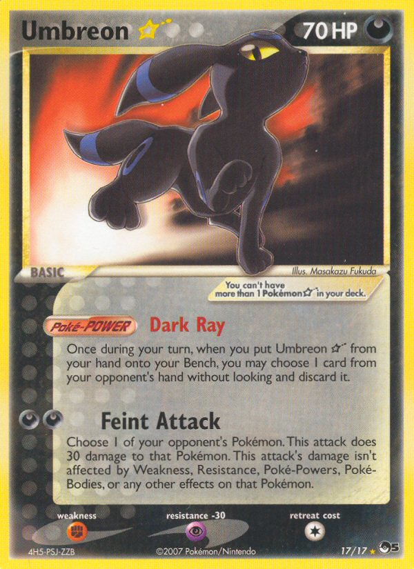 Umbreon Star (17/17) [POP Series 5] | Game Master's Emporium (The New GME)