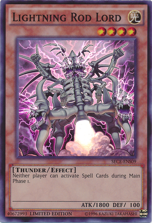 Lightning Rod Lord [SECE-ENS09] Super Rare | Game Master's Emporium (The New GME)