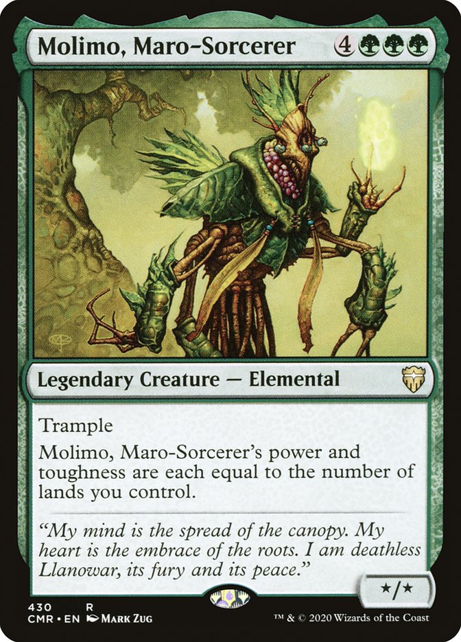 Molimo, Maro-Sorcerer [Commander Legends] | Game Master's Emporium (The New GME)