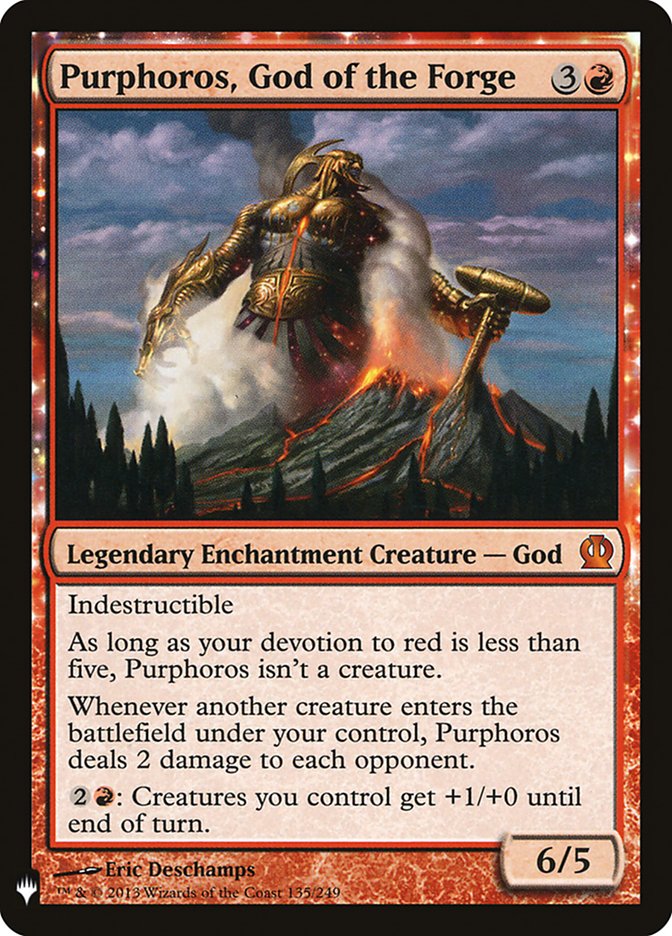 Purphoros, God of the Forge [Mystery Booster] | Game Master's Emporium (The New GME)