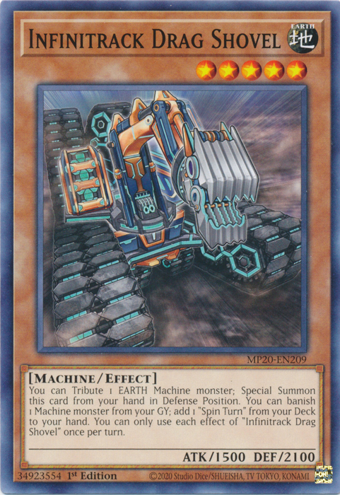 Infinitrack Drag Shovel [MP20-EN209] Common | Game Master's Emporium (The New GME)