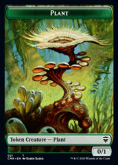 Illusion // Plant Double-Sided Token [Commander Legends Tokens] | Game Master's Emporium (The New GME)