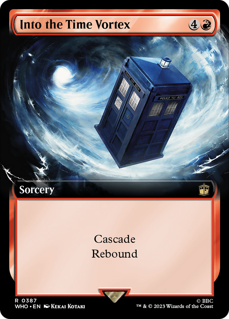 Into the Time Vortex (Extended Art) [Doctor Who] | Game Master's Emporium (The New GME)
