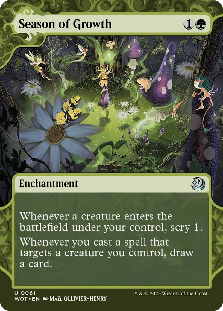 Season of Growth [Wilds of Eldraine: Enchanting Tales] | Game Master's Emporium (The New GME)