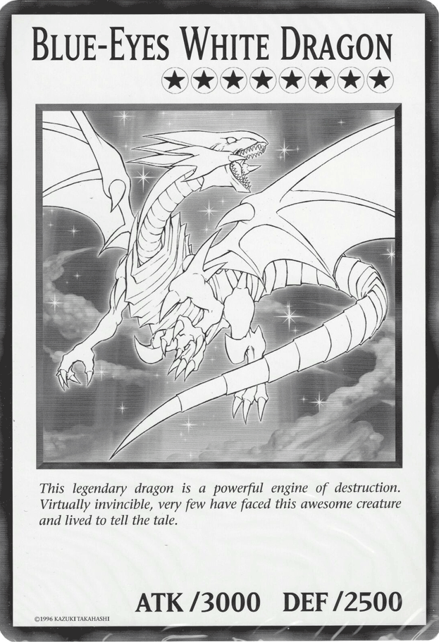 Blue-Eyes White Dragon (Oversized) Common | Game Master's Emporium (The New GME)