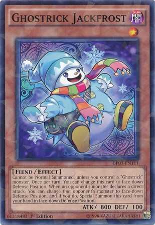 Ghostrick Jackfrost [BP03-EN111] Shatterfoil Rare | Game Master's Emporium (The New GME)