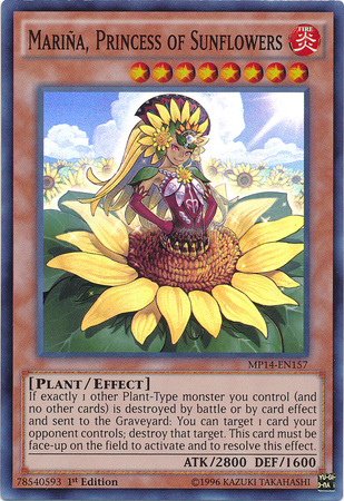 Marina, Princess of Sunflowers [MP14-EN157] Super Rare | Game Master's Emporium (The New GME)