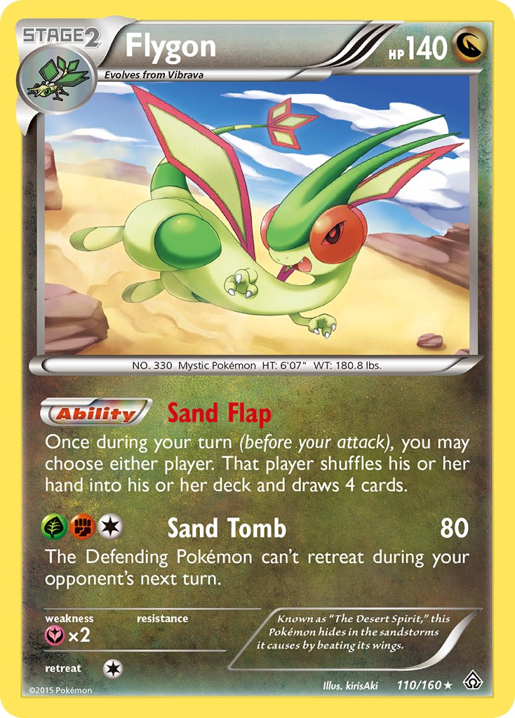 Flygon (110/160) (Cosmos Holo) (Blister Exclusive) [XY: Primal Clash] | Game Master's Emporium (The New GME)