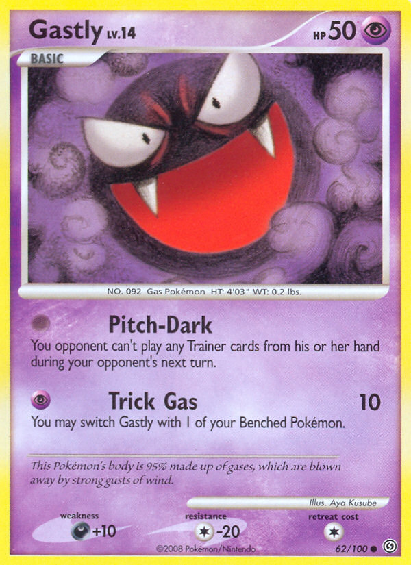 Gastly (62/100) [Diamond & Pearl: Stormfront] | Game Master's Emporium (The New GME)