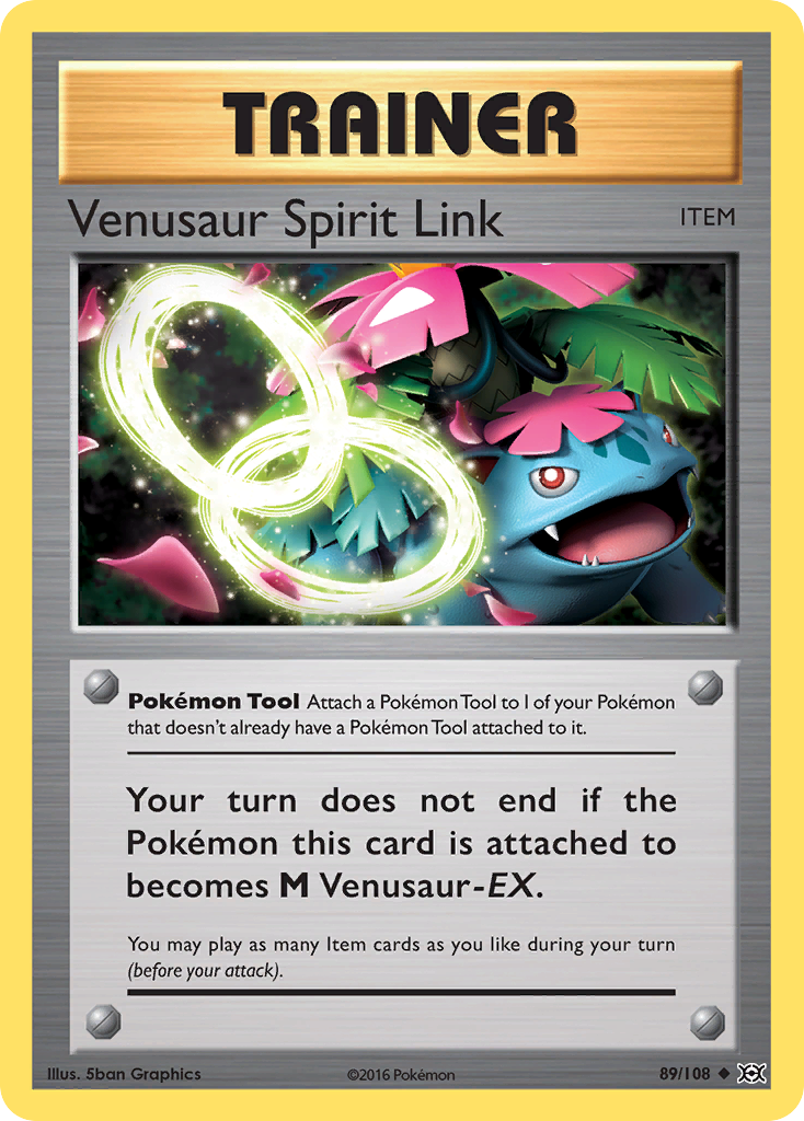 Venusaur Spirit Link (89/108) [XY: Evolutions] | Game Master's Emporium (The New GME)