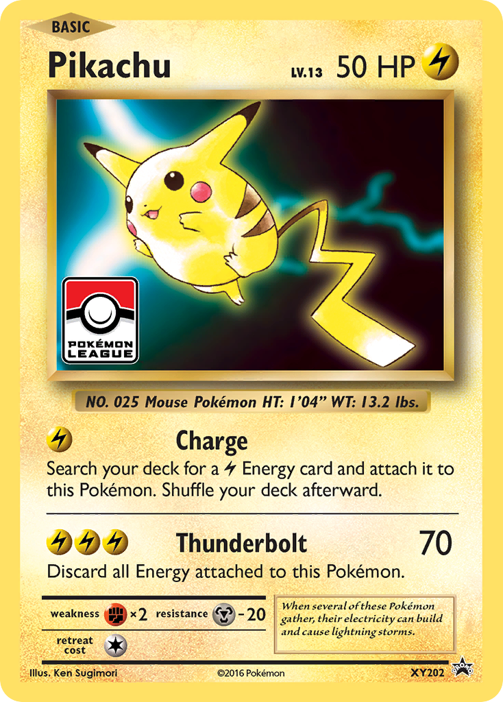 Pikachu (XY202) [XY: Black Star Promos] | Game Master's Emporium (The New GME)