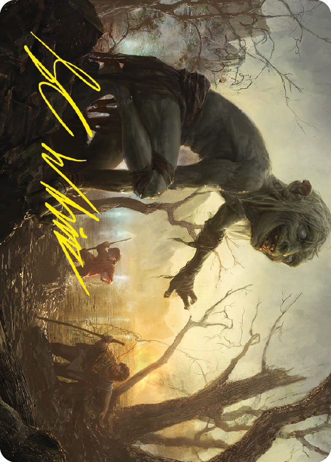 Smeagol, Helpful Guide Art Card (Gold-Stamped Signature) [The Lord of the Rings: Tales of Middle-earth Art Series] | Game Master's Emporium (The New GME)