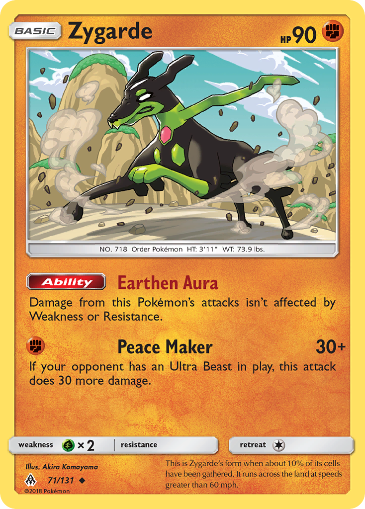 Zygarde (71/131) [Sun & Moon: Forbidden Light] | Game Master's Emporium (The New GME)