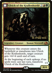 Ulrich of the Krallenhorde // Ulrich, Uncontested Alpha [Eldritch Moon Prerelease Promos] | Game Master's Emporium (The New GME)