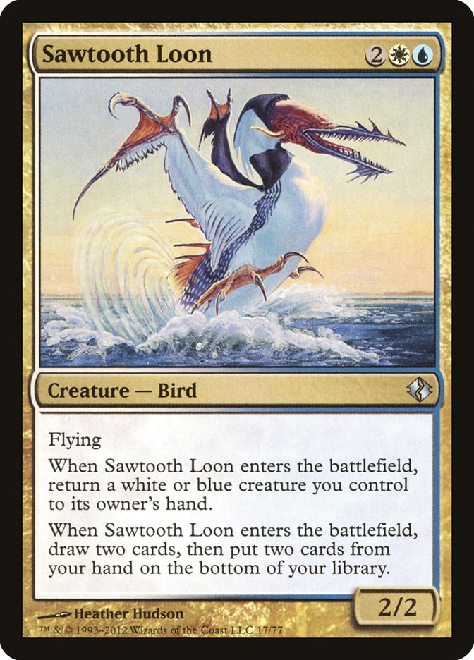 Sawtooth Loon [Duel Decks: Venser vs. Koth] | Game Master's Emporium (The New GME)