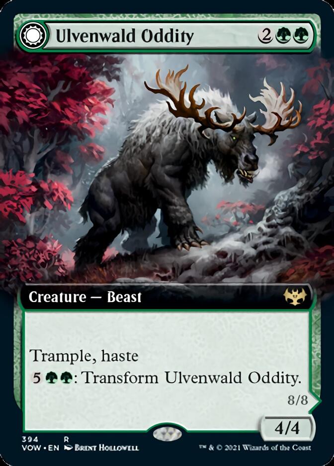 Ulvenwald Oddity // Ulvenwald Behemoth (Extended Art) [Innistrad: Crimson Vow] | Game Master's Emporium (The New GME)