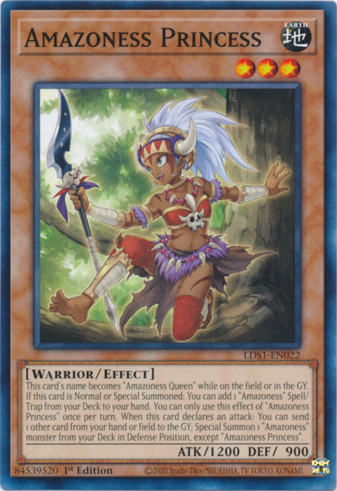 Amazoness Princess [LDS1-EN022] Common | Game Master's Emporium (The New GME)