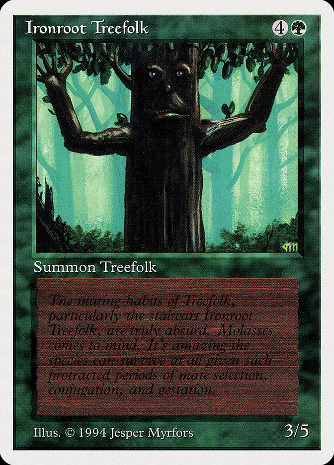 Ironroot Treefolk [Summer Magic / Edgar] | Game Master's Emporium (The New GME)