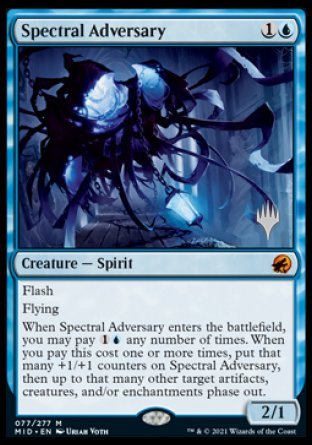 Spectral Adversary (Promo Pack) [Innistrad: Midnight Hunt Promos] | Game Master's Emporium (The New GME)