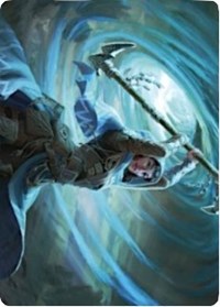 Sea Gate Stormcaller Art Card [Zendikar Rising Art Series] | Game Master's Emporium (The New GME)