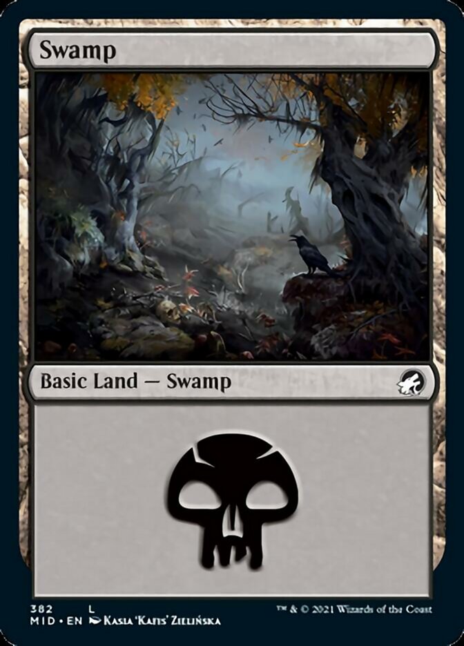 Swamp (382) [Innistrad: Midnight Hunt] | Game Master's Emporium (The New GME)