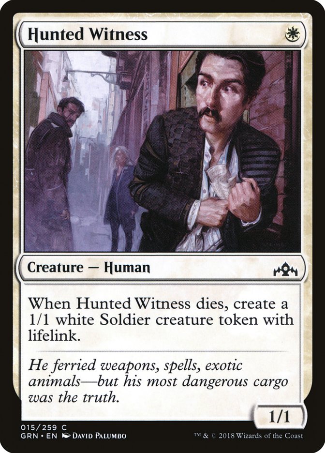 Hunted Witness [Guilds of Ravnica] | Game Master's Emporium (The New GME)