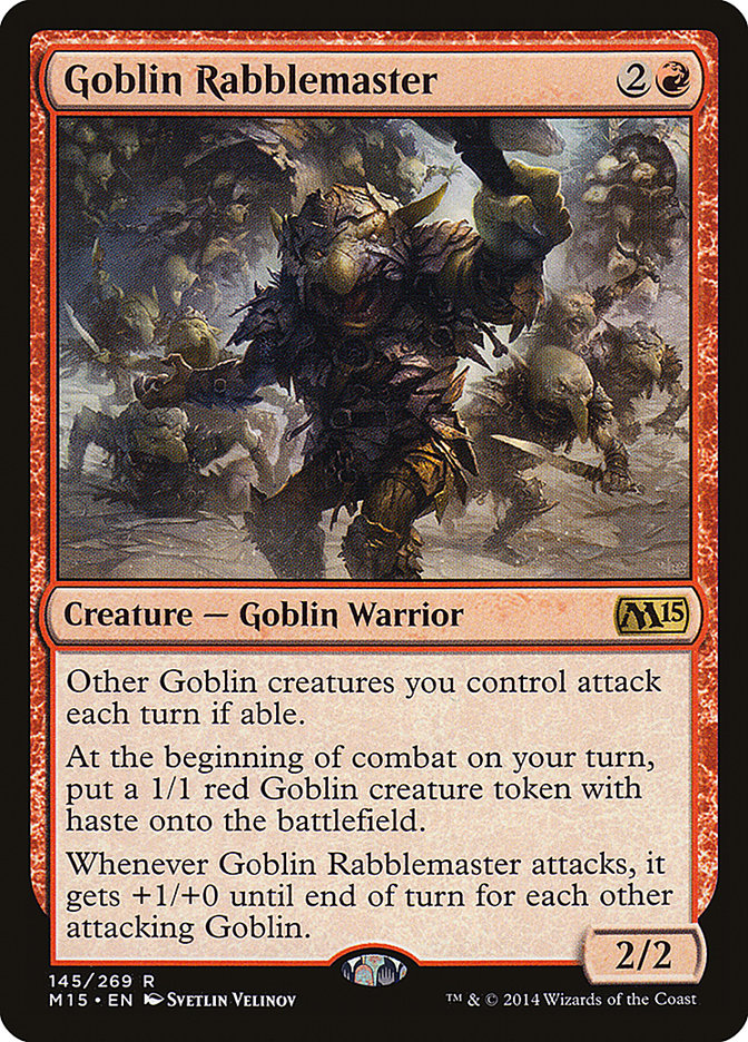 Goblin Rabblemaster [Magic 2015] | Game Master's Emporium (The New GME)