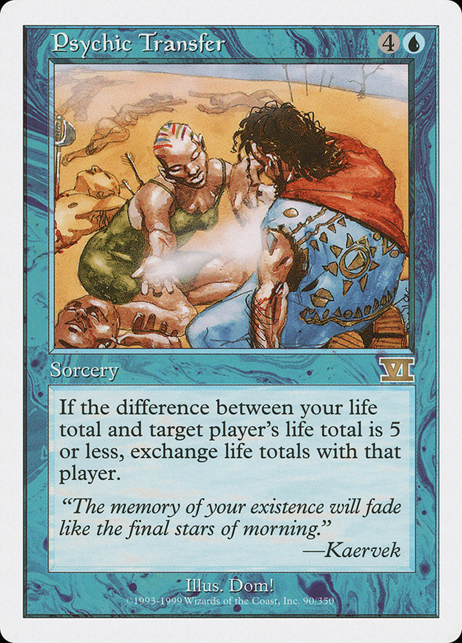 Psychic Transfer [Classic Sixth Edition] | Game Master's Emporium (The New GME)