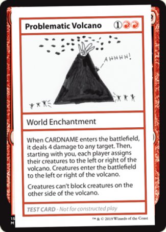 Problematic Volcano (2021 Edition) [Mystery Booster Playtest Cards] | Game Master's Emporium (The New GME)