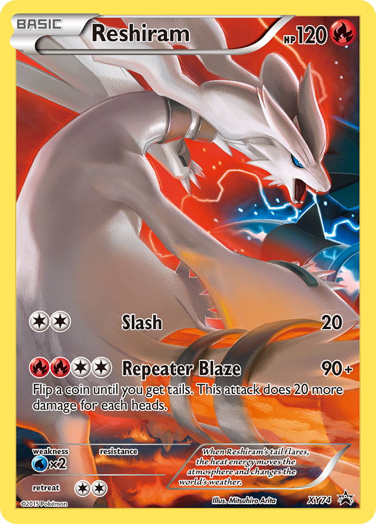 Reshiram (XY74) [XY: Black Star Promos] | Game Master's Emporium (The New GME)