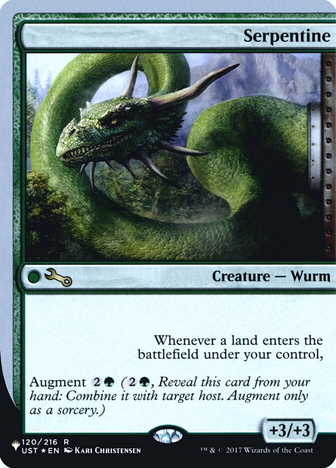 Serpentine (Unfinity Foil Edition) [The List] | Game Master's Emporium (The New GME)