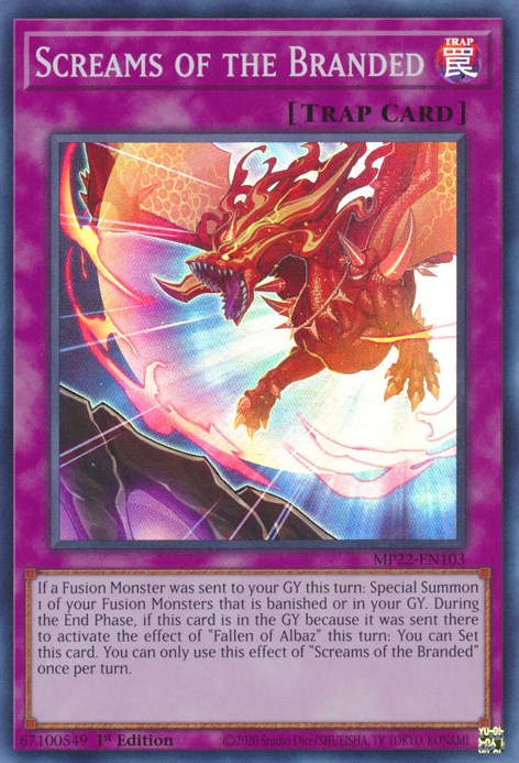 Screams of the Branded [MP22-EN103] Super Rare | Game Master's Emporium (The New GME)