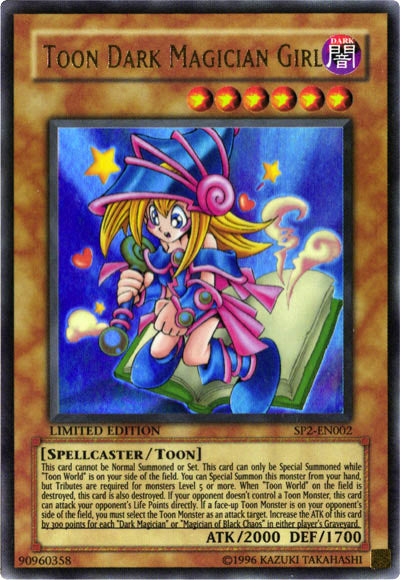 Toon Dark Magician Girl [SP2-EN002] Ultra Rare | Game Master's Emporium (The New GME)