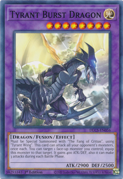 Tyrant Burst Dragon [DLCS-EN056] Common | Game Master's Emporium (The New GME)