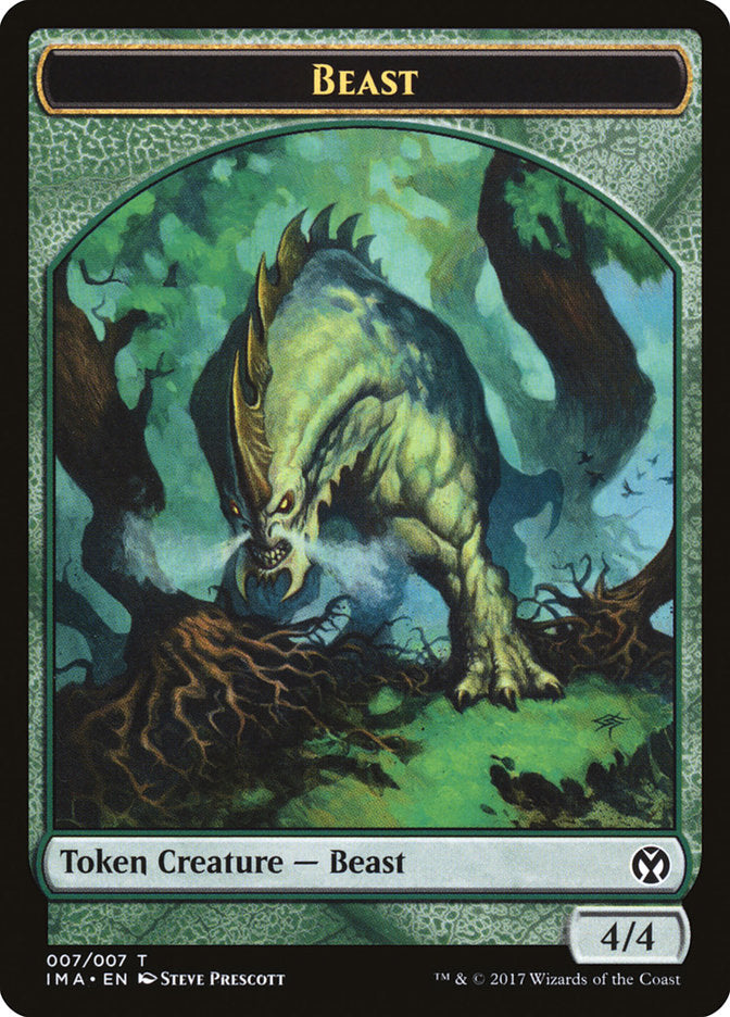 Beast Token [Iconic Masters Tokens] | Game Master's Emporium (The New GME)