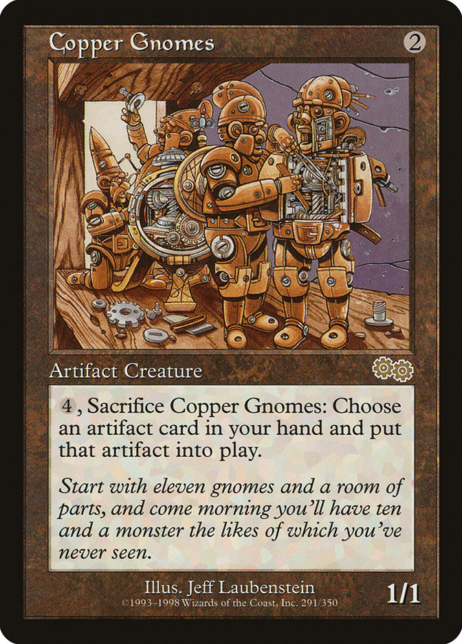 Copper Gnomes [Urza's Saga] | Game Master's Emporium (The New GME)