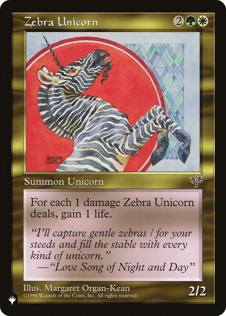 Zebra Unicorn [The List] | Game Master's Emporium (The New GME)