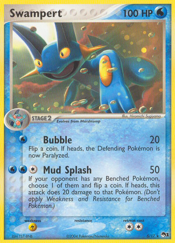 Swampert (5/17) [POP Series 1] | Game Master's Emporium (The New GME)
