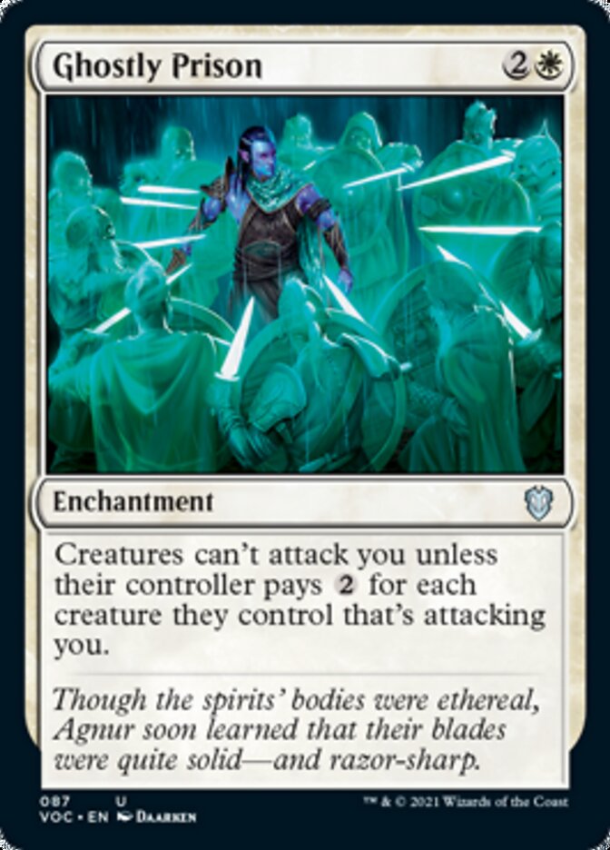 Ghostly Prison [Innistrad: Crimson Vow Commander] | Game Master's Emporium (The New GME)