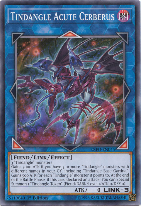 Tindangle Acute Cerberus [EXFO-EN045] Common | Game Master's Emporium (The New GME)