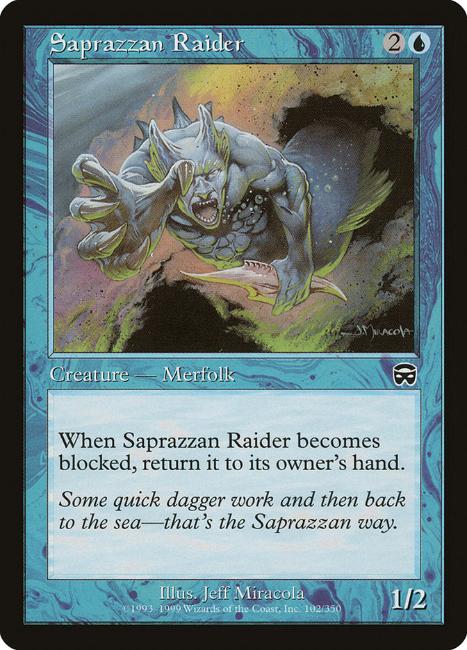 Saprazzan Raider [Mercadian Masques] | Game Master's Emporium (The New GME)