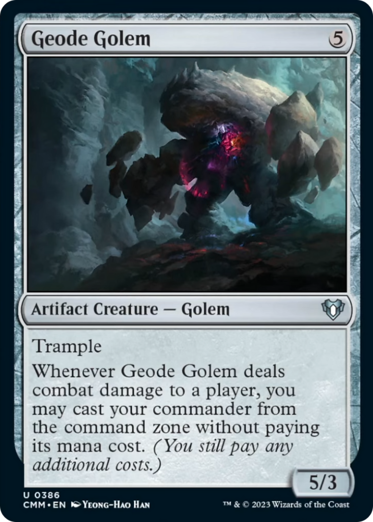 Geode Golem [Commander Masters] | Game Master's Emporium (The New GME)