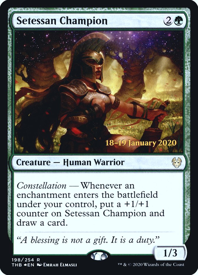 Setessan Champion [Theros Beyond Death Prerelease Promos] | Game Master's Emporium (The New GME)