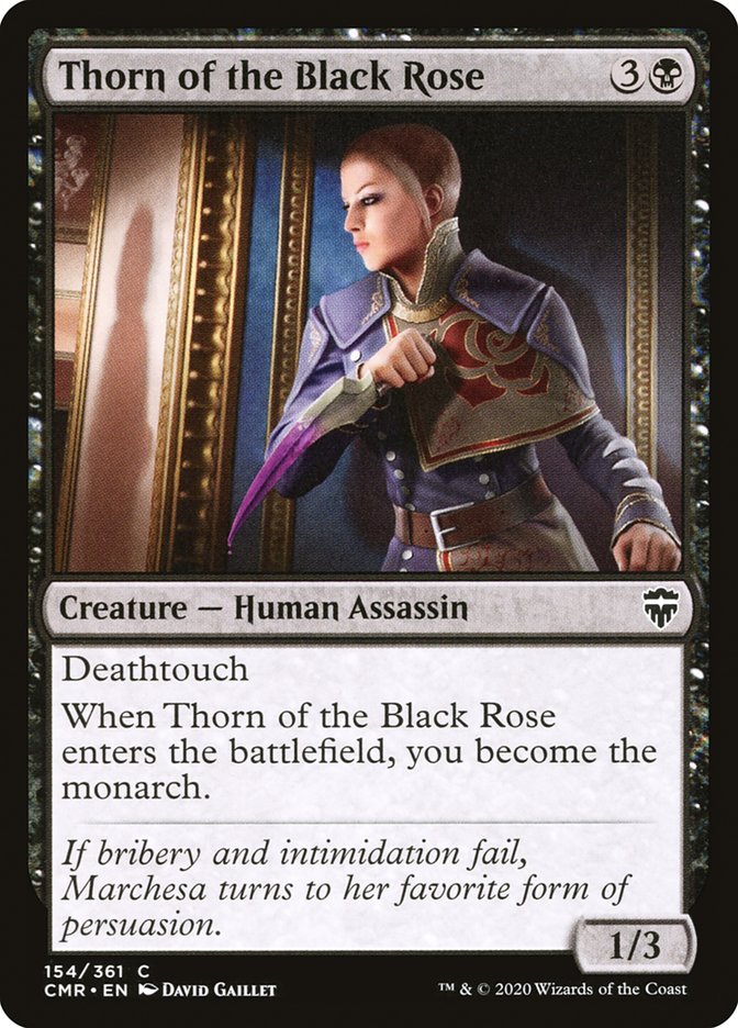 Thorn of the Black Rose [Commander Legends] | Game Master's Emporium (The New GME)