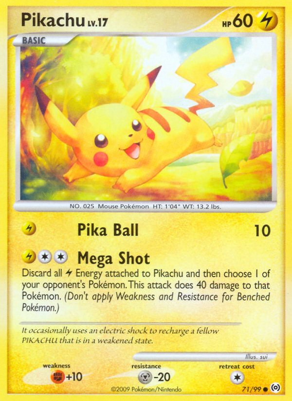 Pikachu (71/99) [Platinum: Arceus] | Game Master's Emporium (The New GME)