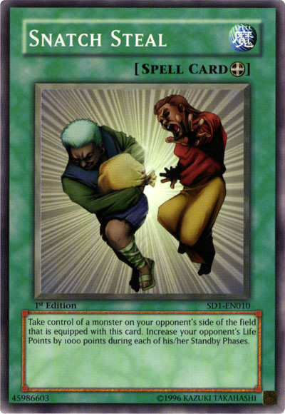 Snatch Steal [SD1-EN010] Common | Game Master's Emporium (The New GME)
