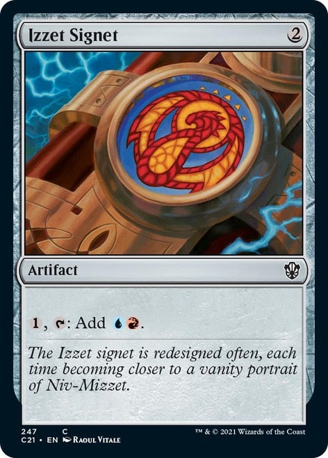 Izzet Signet [Commander 2021] | Game Master's Emporium (The New GME)