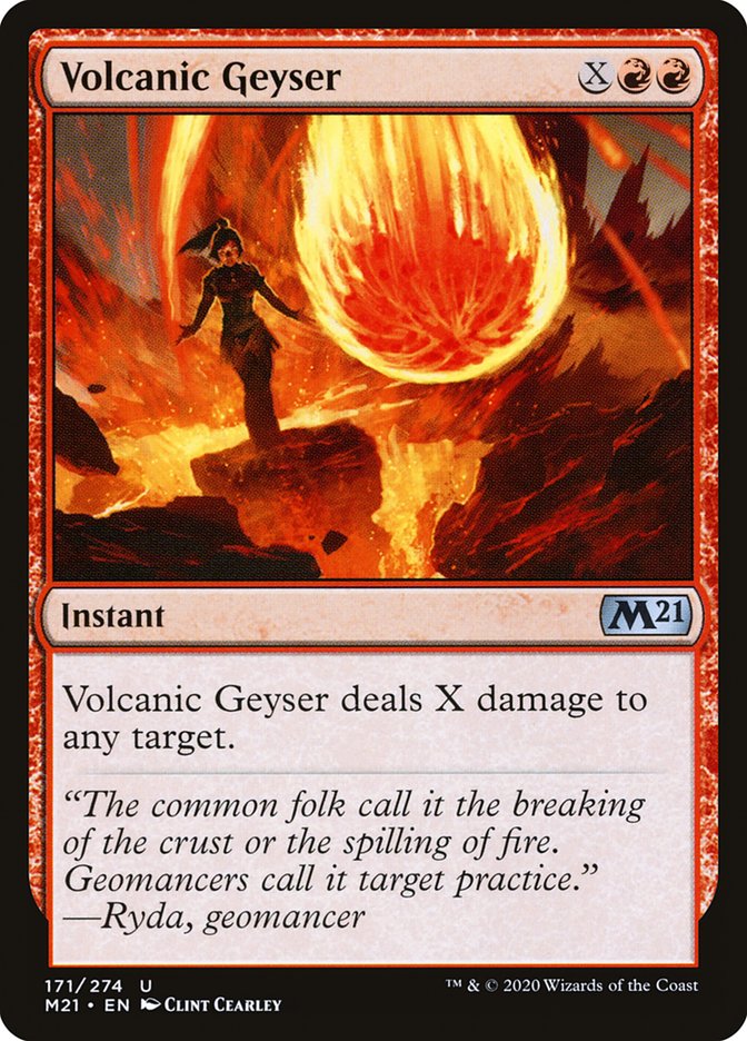 Volcanic Geyser [Core Set 2021] | Game Master's Emporium (The New GME)