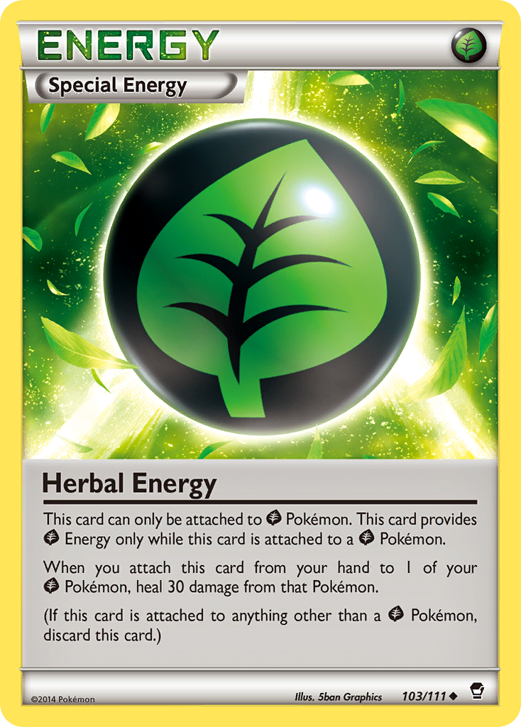 Herbal Energy (103/111) [XY: Furious Fists] | Game Master's Emporium (The New GME)